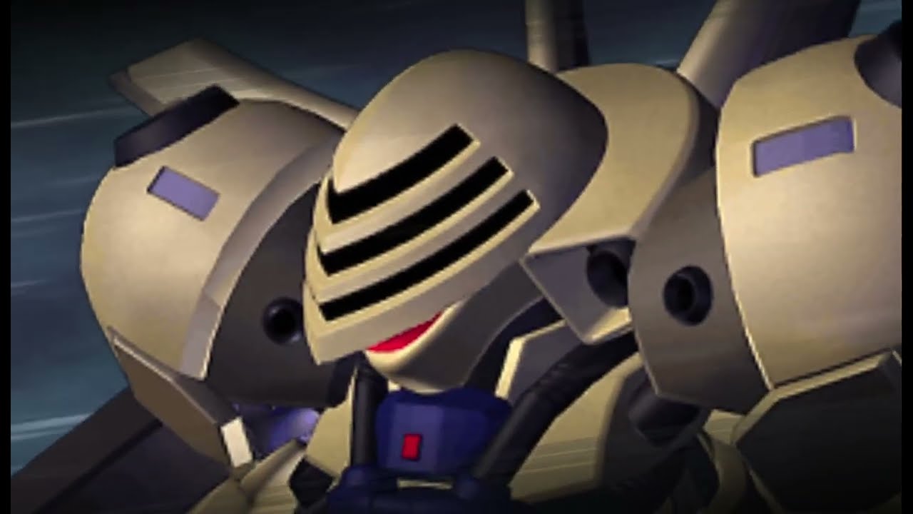 SD Gundam G-Generation World - Crouda Lancerow Custom All Animations