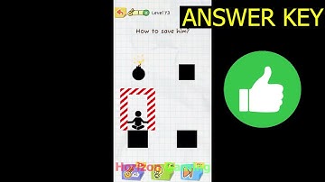 Draw 2 Save: Stickman Puzzle LEVEL 73 - How to save him - Gameplay Walkthrough Android IOS