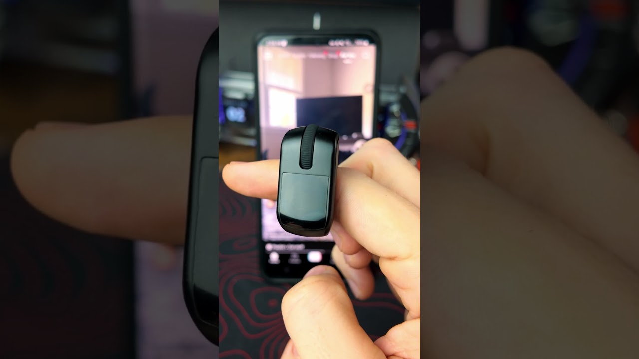 Новое кольцо-скроллер для TikTok с указателем мыши! (🔗inBio) 