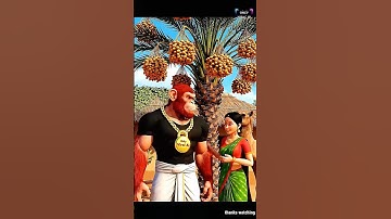Monkey Gave His Mother A Beautiful Date Palm Tree #ai #shorts #tree