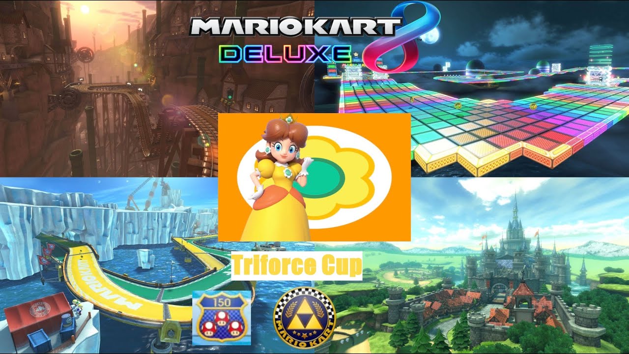 Mario Kart 8 Deluxe Triforce Cup (Daisy)