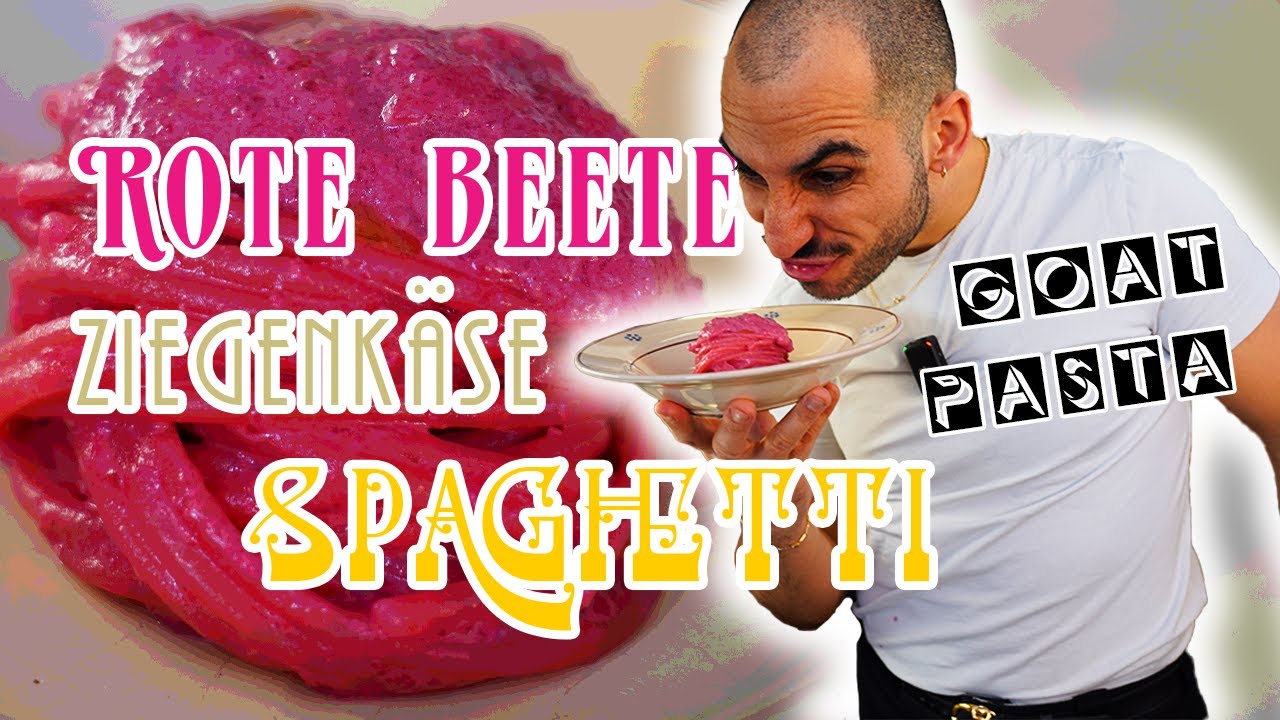 GOAT of Rotebeete Pasta mit Ziegenkäse NICHT ❤️🐐