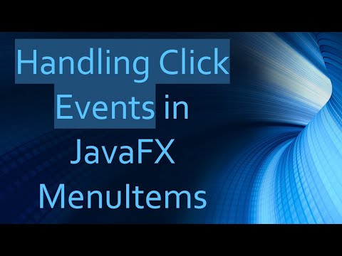 Handling Click Events