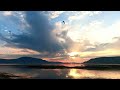 Sunset time lapsed into 1 minute