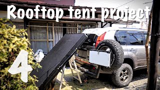 DIY Rooftop tent What happens if I put this on/完成したルーフトップテントをなんとか載せる