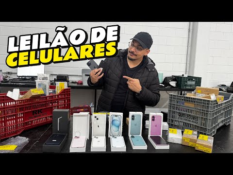 LEILÃO DE CELULARES