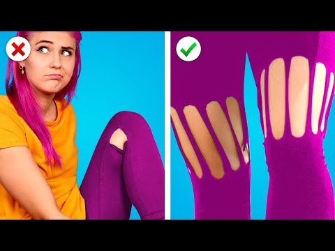 Oops..Makeover! 11 Fun DIY Clothing and Fashion Hacks