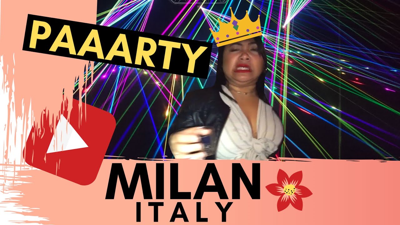 CRAZY Party in Milan 🍹 😅 | 🇮🇹 | TRAVEL WITH VAVA