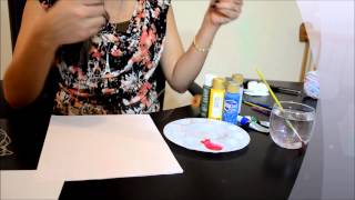 painting thread paint different patterns various colours craft techniques fabric visit