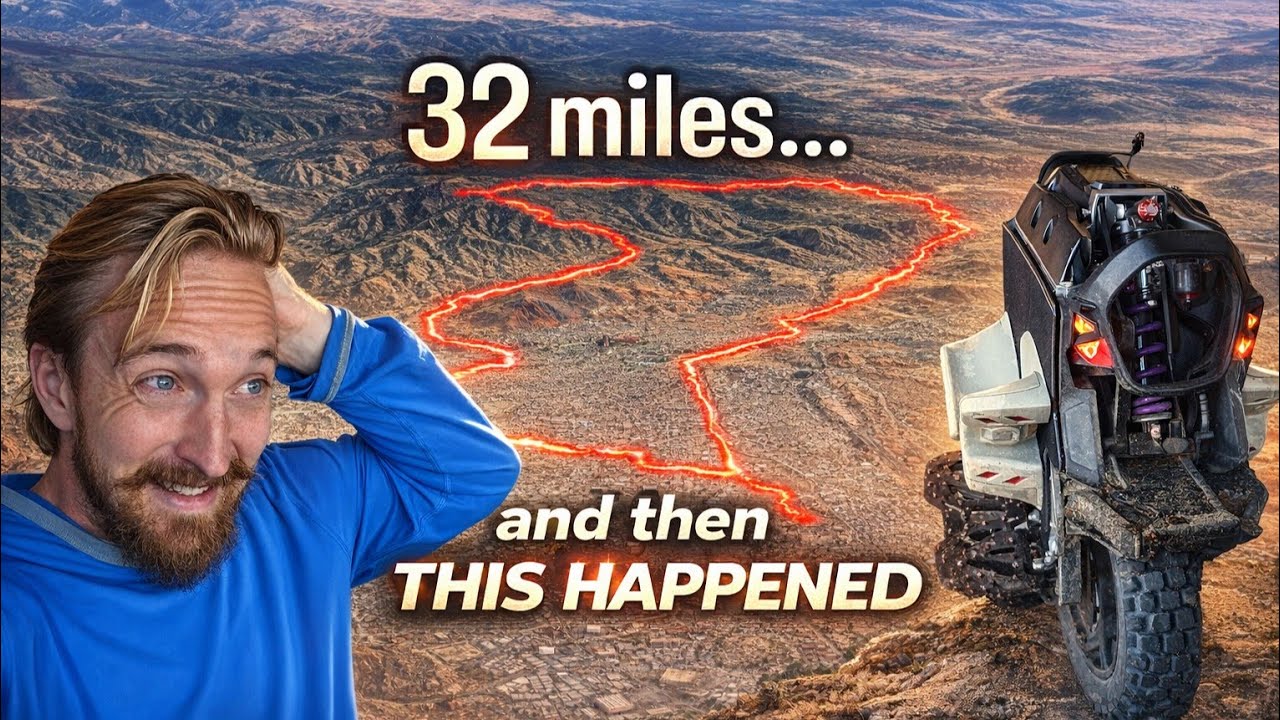 NOSFET Apex Ultimate Range Test | Riding Mountains & Streets to 0% Battery