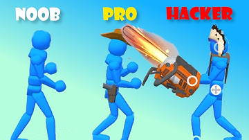 NOOB vs PRO vs HACKER in Fight Pose