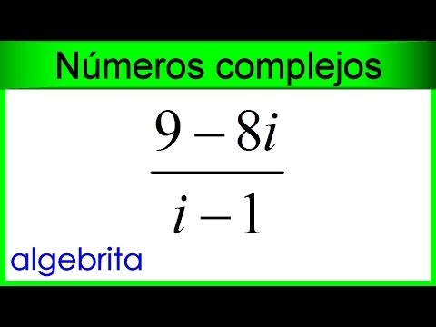 Division De Numeros Complejos En Su Forma Rectangular 339 Youtube