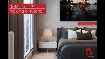 3Ds Max Photorealistic Tutorial - ReMake eP 1 part 1  camera setup