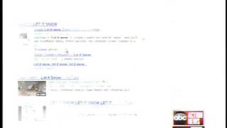 Google 'Let it snow' Easter egg