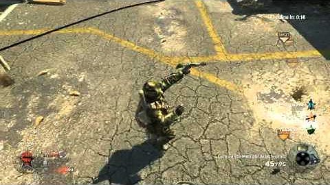 Black Ops Double Bounce Tomahawk Kill Across the Map (Launch)