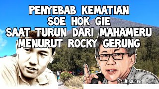 Penyebab Kematian Soe Hok Gie Menurut Rocky Gerung #3