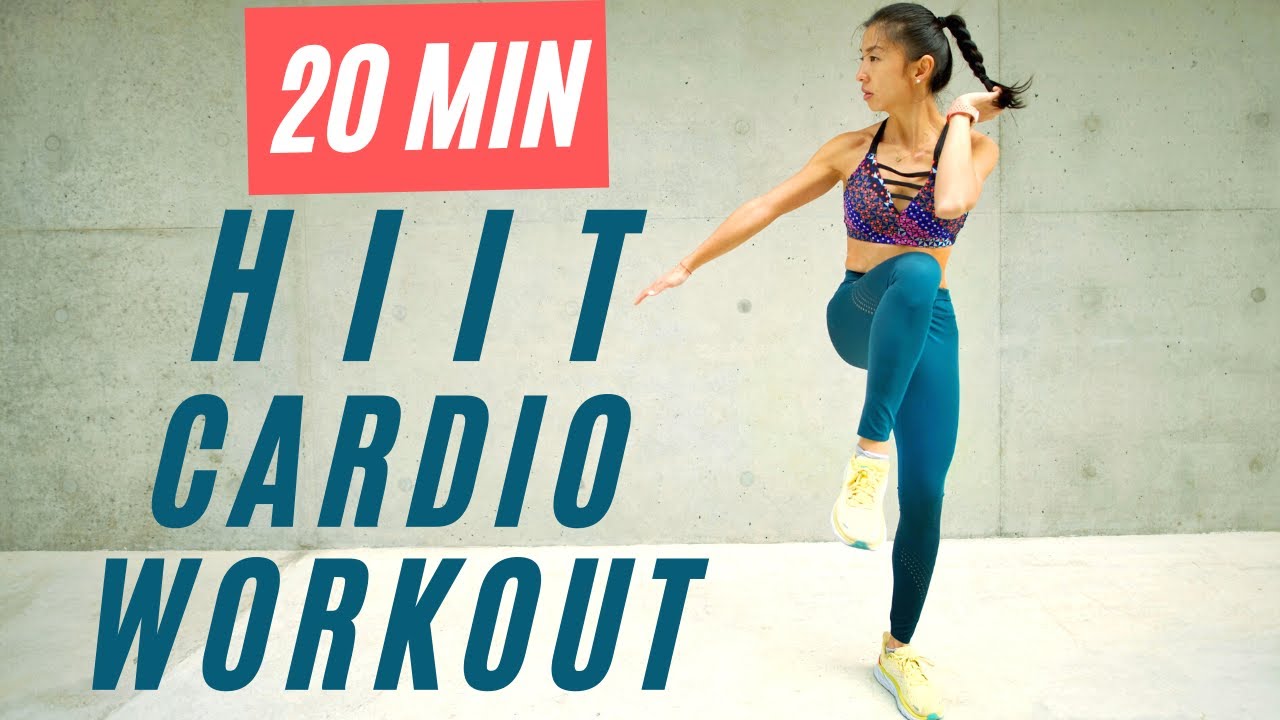 20 MIN Intense HIIT Cardio Workout for Fat Burn (No Equipment) - YouTube