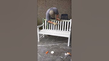 Garden Bench Restoration! 👍