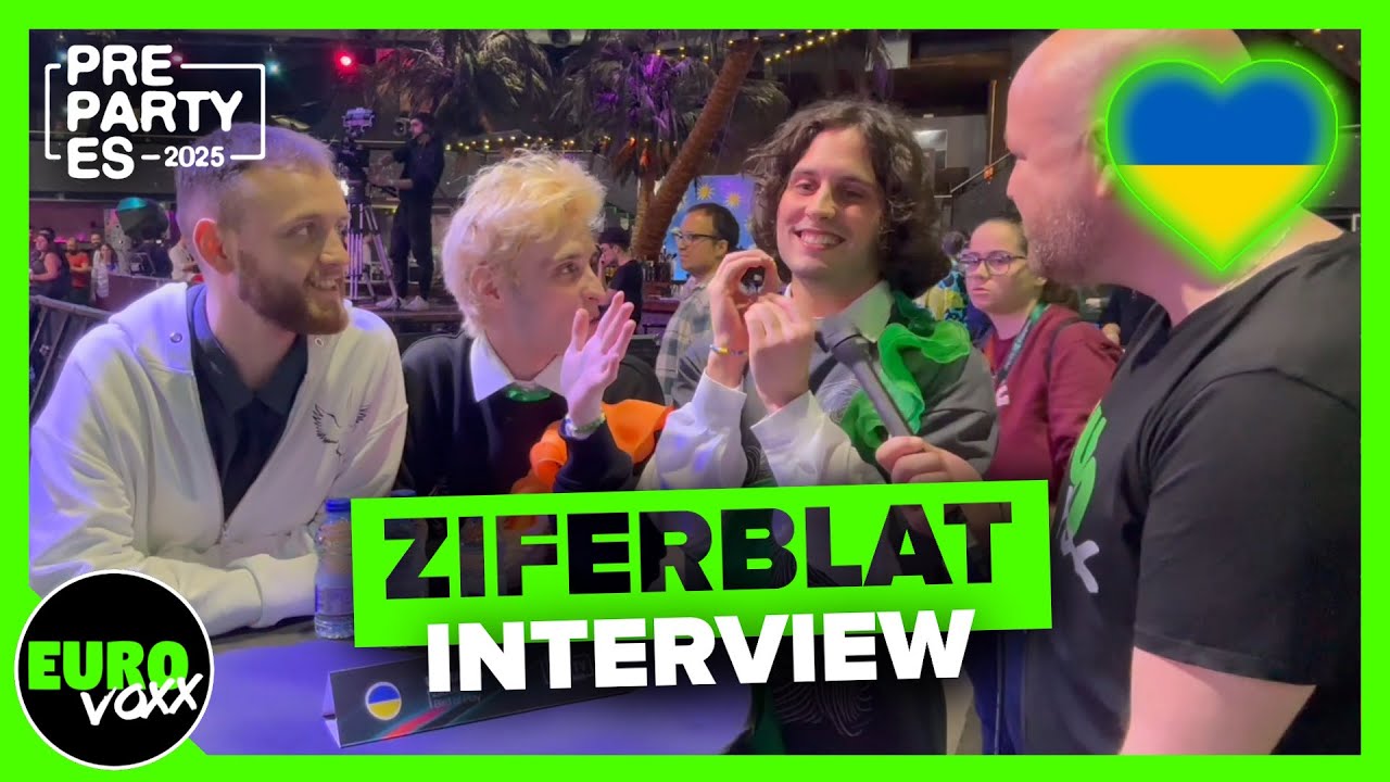 🇺🇦 ZIFERBLAT - BIRD OF PRAY (INTERVIEW) @ Madrid PrePartyES 2025 // Ukraine Eurovision 2025