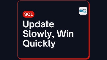 Implementing SCD Type 1 in SQL: A Simple & Easy Approach #sql #sqlforbeginners #etl