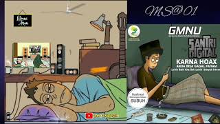 Video animasi yang lagi viral 2023 ala santri