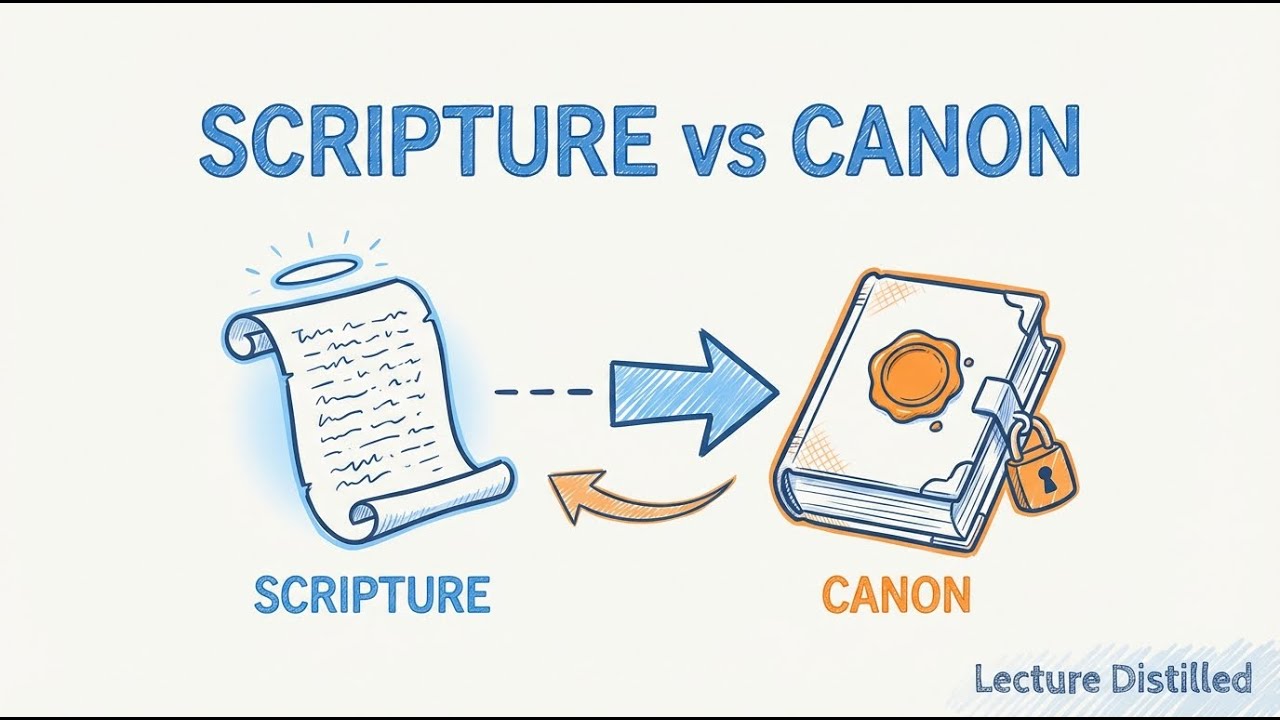 Scripture vs Canon: Why the Difference Matters for Understanding the Bible