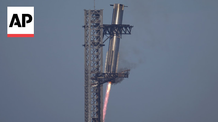 WATCH: SpaceX catches Starship rocket booster back at launch pad, but spacecraft destroyed
