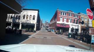Dash cam video from Charlottesville,Va.
