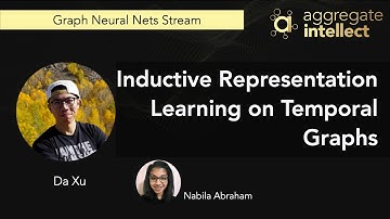 Da Xu (Walmart Labs): Inductive Representation Learning on Temporal Graphs | AISC