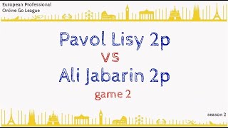 Pavol Lisy 2p - Ali Jabarin 2p,  game 2