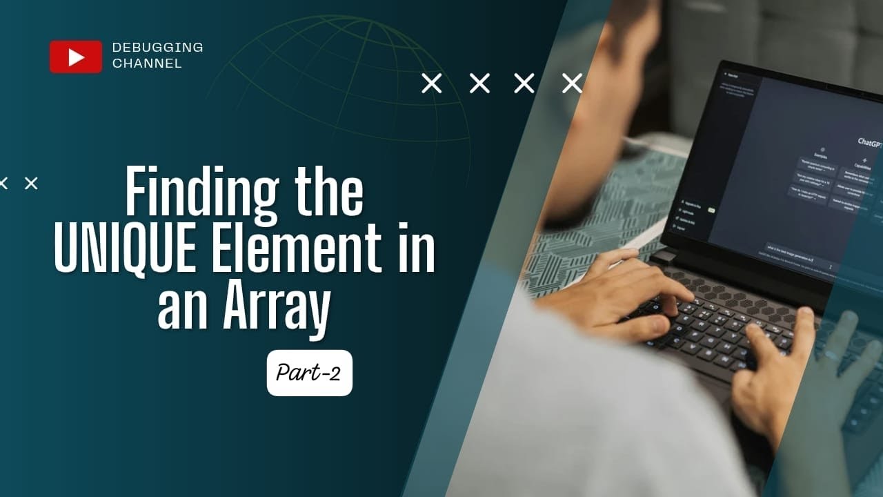 array : using string array in hashmap, java - youtube... Finding a Unique Element in an Array using hashMap | Part - 02 - YouTube