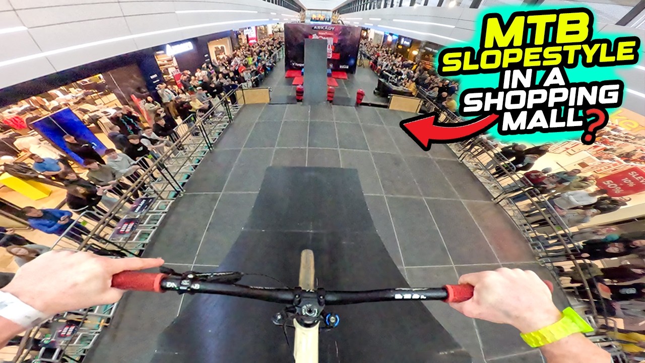 HOW I PODIUMED A CRAZY MTB SLOPESTYLE CONTEST IN A SHOPPING MALL!