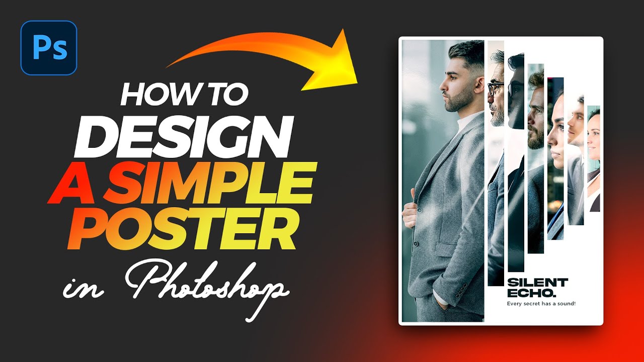 Poster Design Photoshop Tutorial - YouTube