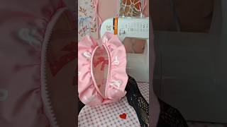 Beautifully Ruffle Makeup Bag | Sewing Ideas #sewing #makeupbag #makeuppouch #handmade #diy