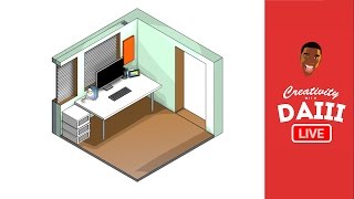 Isometric Speed Art (C4D)