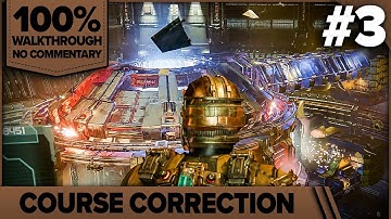 Dead Space Remake Cinematic Walkthrough (100%, Impossible, No Damage) 03 COURSE CORRECTION