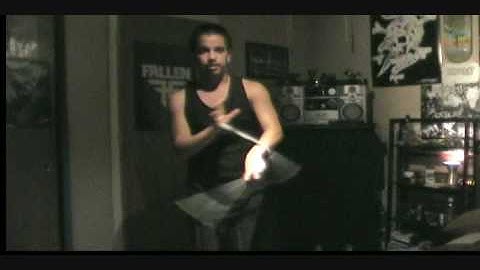 Destro Butter fly Crossers tutorial glowsticking.com