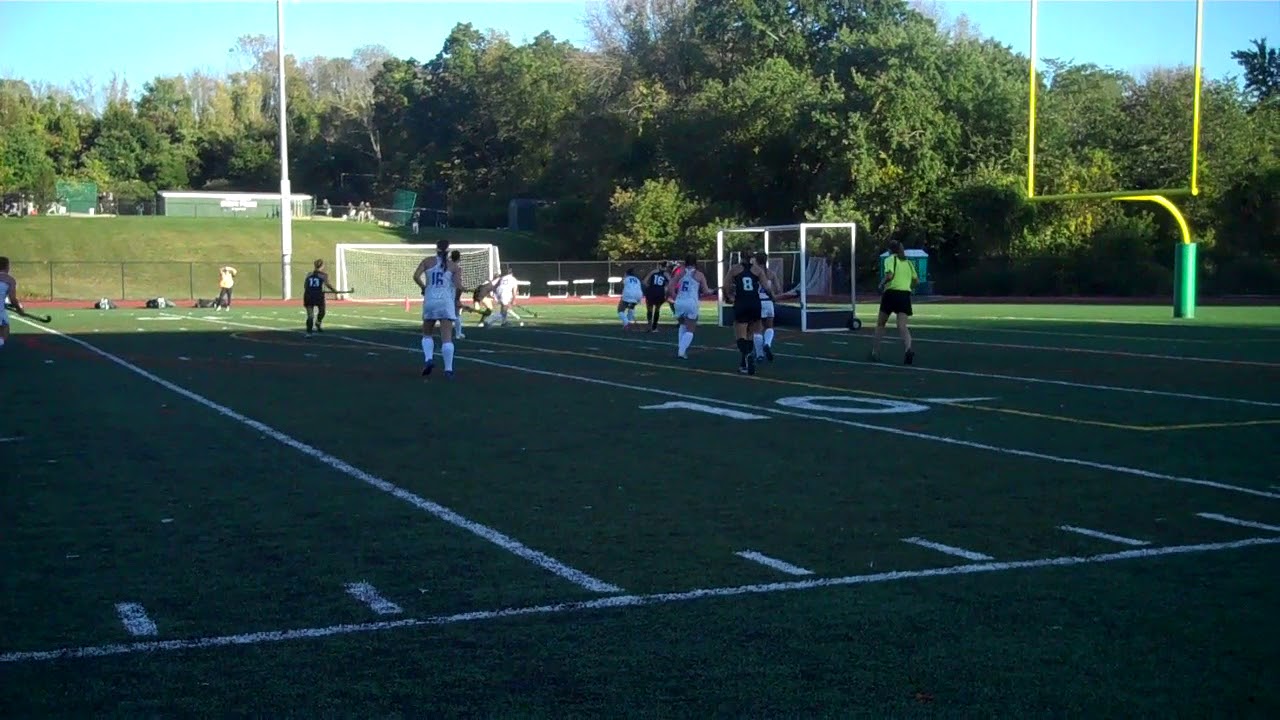 Nichols College field hockey Erin Jillson goal vs UNE 92917 YouTube