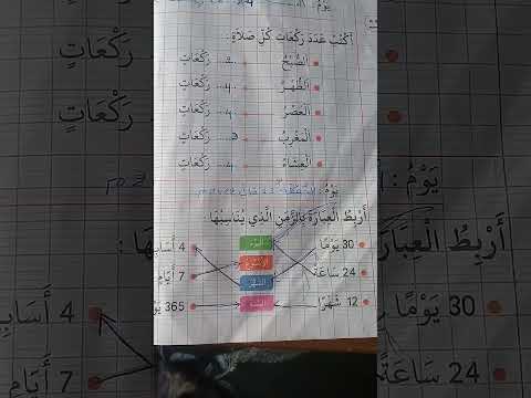 تمارين متنوعة من كراس القسم للسنة 1 ابتدائي ص64