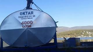 Muğla Milas Akbük Su Deposu Galvanizli Paslanmaz 4000 Litre Resimi