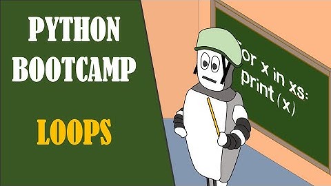 Python Bootcamp - Intro to Loops