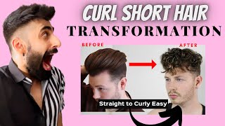 How To Curl Short Hair AT HOME | Mridul Madhok screenshot 5