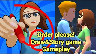 Order please ! Draw & Story game Gameplay screenshot 4