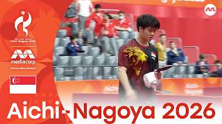Singapore's Quek takes world No.3 Matsushima to six games before last-16 exit | Asian Games 2026 screenshot 2