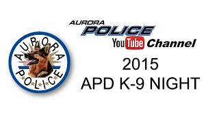 APD K-9 Night Demo