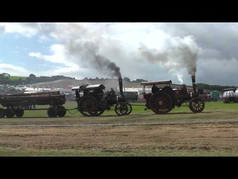 Steam Heavy Haulage at the Great Dorset Steam Fair...