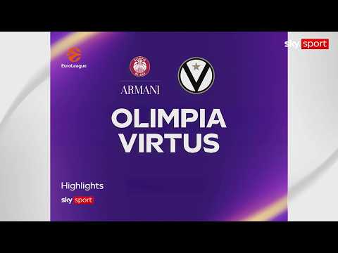 Video Eurolega, Olimpia Milano-Virtus Bologna 87-85: gli highlights