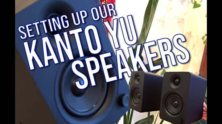 Setting Up Our New Kanto Yu Speakers | Unboxing and Comparison