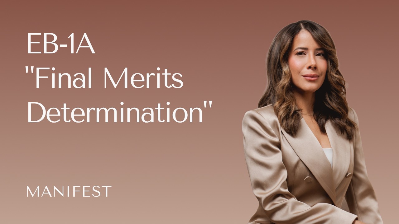 Eb Merit EB-1A Strategy: Understanding the Final Merits Test in 2026 - YouTube