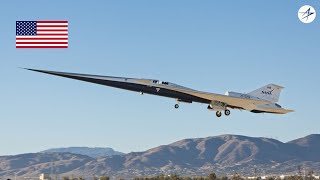 X-59 Takes Off for the First Time, Supersonic Without Boom, A New Era of Civil Aviation Begins!